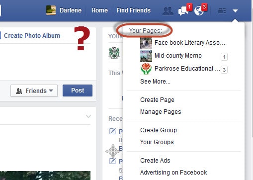 How to “Use Facebook As” Your Business Page