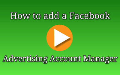 How to Add a Facebook Ad Account Manager