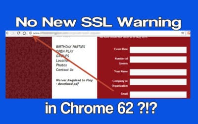 No New SSL Warning in Chrome 62?