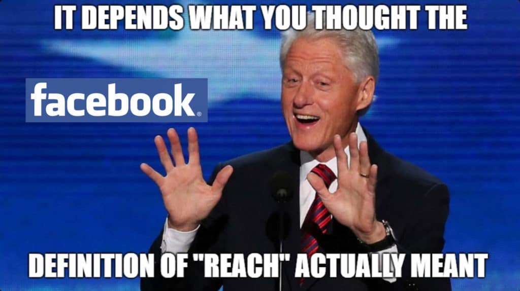 It depends on the meaning of the word Reach