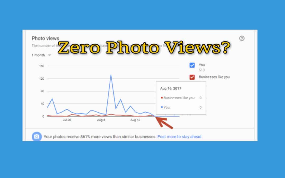 Google Local Insights is Not Counting Photo Views