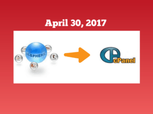 Hsphere is Dying april 30, 2017
