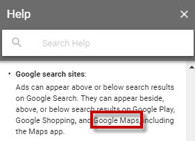 Google help incorrect
