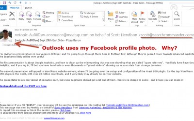How to Stop Outlook from Using Your Facebook Profile Image